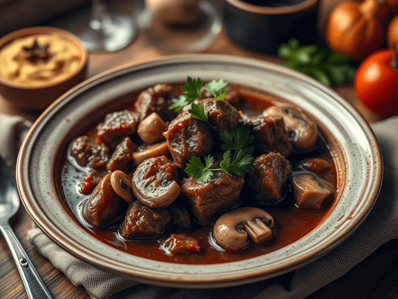 Boeuf bourguignon pour 6&nbsp;personnes